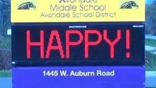 Avondale Middle School  Happy [upl. by Eatnoid]