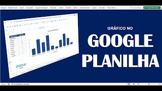 GOOGLE PLANILHA COMO FAZER GRÁFICO PASSO A PASSO [upl. by Tnomed923]