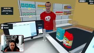 VOD  Je commence mon super marché sur Supermarket Simulator [upl. by Akinas]