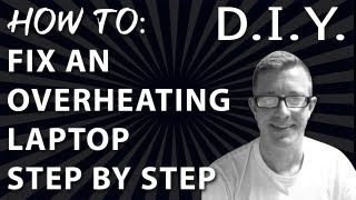 How to Fix an Overheating Laptop  Step by Step Fan Cleaning  HP Pavilion dv6500 [upl. by Silra]