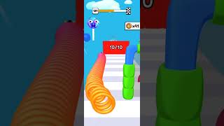 Slither runner Ring master edition 58 level ✅🤯 with op Animationshorts gaming youtubeshorts [upl. by Nnarual]