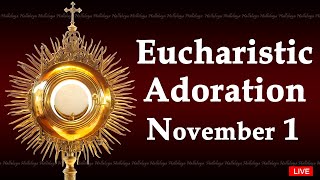 Powerful Eucharistic Adoration I Friday November 1 2024 I 300 Pm [upl. by Haslett]