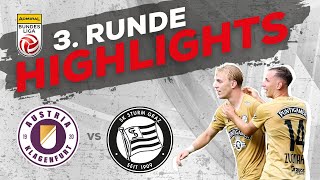 SK Austria Klagenfurt  SK Puntigamer Sturm Graz 3 Runde ADMIRAL Bundesliga 202425 [upl. by Esojnauj]