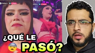 Uno de los MOMENTOS más INCÓMODOS para un CANTANTE  Ingratax en Tiktok Awards 2023  Reacción [upl. by Llerdnek]