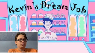 “Spooky Month Short Kevin’s Dream Job” REACTION [upl. by Ahsilek]