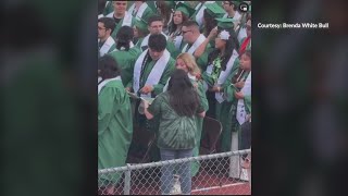 Farmington High School graduate told to remove Native American beaded graduation cap [upl. by Elocon]