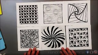 6 Optical Illusion Drawing Techniques amp Patterns [upl. by Emelia]