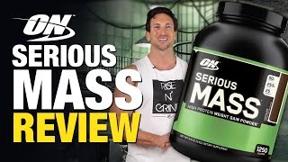 Optimum Nutrition Serious Mass My Complete No BS Review [upl. by Niliac98]