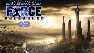 Star Wars The Force Unleashed  Raxus Prime  Part 3 [upl. by Hollah]