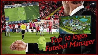 Top 10 Jogos Futebol Manager para Android [upl. by Aiveneg]