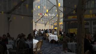 Bryant Park restaurants travel newyorkcity nyct food restaurant [upl. by Aseral]