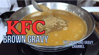 Homemade KFC Brown Gravy Recipe  Easy Brown Gravy  Kentucky Fried Chicken Gravy  Brown Gravy [upl. by Annekahs]