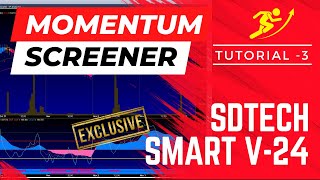 Sdtech Smart Momentum Scanner  Tutorial 3 [upl. by Gathard464]