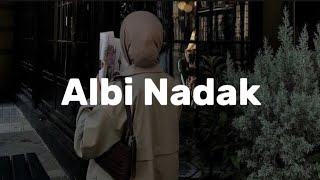 Albi Nadak  Lirik amp Terjemahan [upl. by Parshall345]