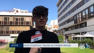 26 Ottobre 2020 Lecce Azione studentesca Emiliano dia strumenti per Dad [upl. by Bohlen]