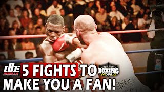 5 Fights PROMISE to Make You a Boxing Fan PART 1  Full Fight Marathon  Boxing World [upl. by Nattie]