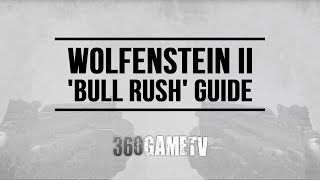 Wolfenstein 2 The New Colossus Bull Rush Achievement  Trophy Guide tackle a charging Supersoldat [upl. by Sevy]