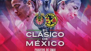 Chivas Femenil vs America Femenil ClasicoNacionalFemenino ligabbvamxfemenil futfem Opinion [upl. by Accem]