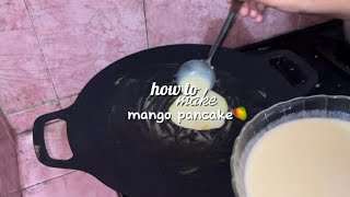 How To Make Mango Pancake by Arum Iswara amp Aisyi Laila X9 [upl. by Chemar219]