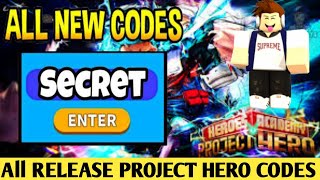 All Project Hero Codes December 2021  Latest amp Working Roblox Project Hero Codes [upl. by Tabbie]