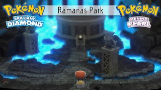 How To Get To Ramanas Park in Pokemon Brilliant Diamond amp Shining Pearl [upl. by Rorie]