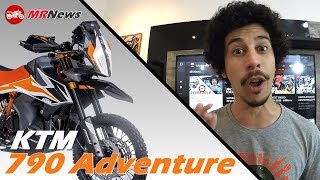 NOVA KTM 790 ADVENTURE 2019  MRNews 71 [upl. by Alarice]