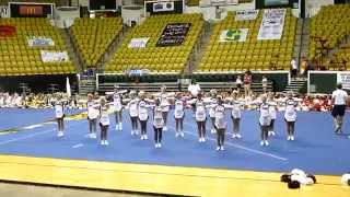 ALL STAR CHEERLEADING JUMP ROPE STUNT SEQUENCE by Coach Brandon amp Maddie [upl. by Kuehn]