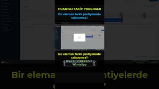 Farklı Şantiyelerde Puantaj  Timesheet Program [upl. by Toft]