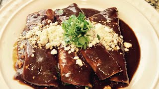 Enchiladas de Mole Dona María [upl. by Nnylacissej]