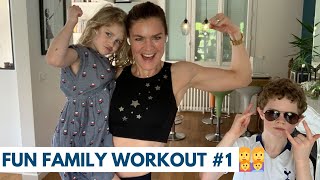 Sport à la maison avec les enfants  FUN FAMILY WORKOUT  LIVE n°1 [upl. by Ames325]