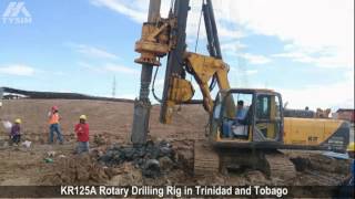 TYSIM PILING RIG CONSTRUCTION VIDEO [upl. by Hassin]