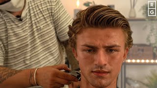 Medium Length Haircut That Looks GOOD While Growing Hair Out Medium Length Hair Men [upl. by Mcknight961]