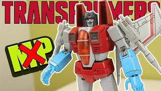 Why Even Bother With The Masterpiece  Transformers Yolopark AMK Pro Starscream Review [upl. by Ahsinek]