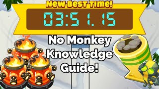 Btd6 Race 305 “Quincy’s Mountain Run” in 35115 No Monkey Knowledge [upl. by Aurita110]