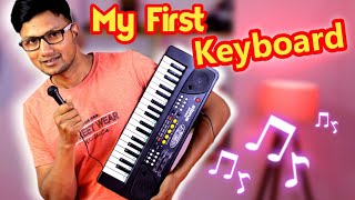 Electronic Keyboard for Kids Unboxing amp Testing  Peephole View Toys [upl. by Lodmilla]