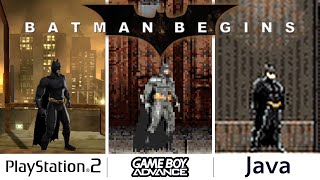 Comparing Every Version of Batman Begins [upl. by Bywoods]