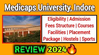 Medicaps University Indore  Full Review  Admission Fees Placement Courses Facilities [upl. by Monte]