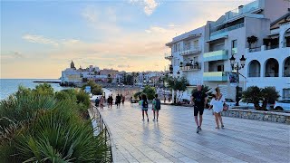 SITGES MINI TOUR HD SITGES SPAIN  13TH SEPTEMBER 2021  BARCELONA  BEACHES  SEA VIEWS [upl. by Liris165]