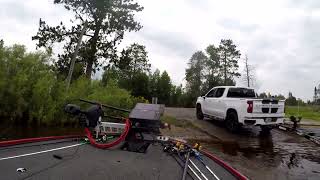 Willow Flowage Boat Ramp July 20 2024 [upl. by Anaibib826]