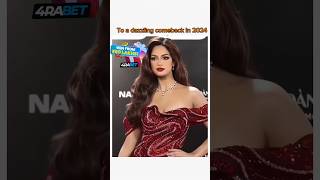 Queen harnaaz shines beautiful look 😍💫shorts harnaazsandhu viral trending reels [upl. by Ahsatsan]