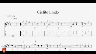 Cielito Lindo  Guitar Pro Tab [upl. by Nakasuji]