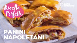 PANINI NAPOLETANI  RICETTA PERFETTA per un RISULTATO DA SOGNO✨🤤 [upl. by Revlys]