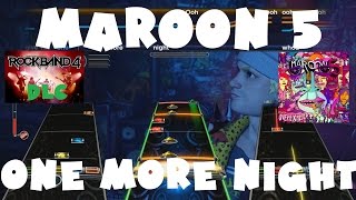 Maroon 5  One More Night  Rock Band 4 DLC Expert Full Band October 25th 2016 [upl. by Ssirk651]