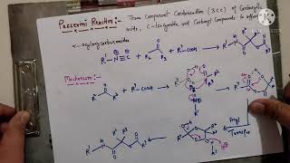 Passerine Reaction and Ugi Reaction [upl. by Yniar]