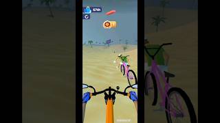 BEACH RAIN CYCLEING GAME 😱😱youtubeshorts youtube shortvideo shorts short shortsfeed [upl. by Onyx]