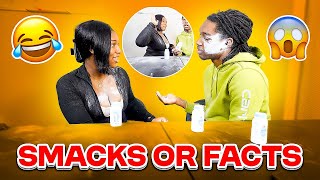 SMACK OR FACTS WITH MY CRAZY GIRLFRIEND  NEVER AGAIN [upl. by Floridia]