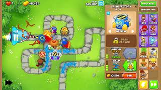 EZ Impoppable mode  Monkey Meadow  BTD6 p1 [upl. by O'Hara]