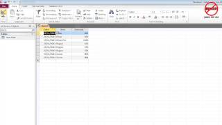 Microsoft Access How to Use Make Table Query [upl. by Irt41]