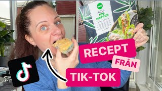 Vårrullar med nudlar Recept från TikTok [upl. by Kurtz]