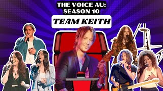 Season 10 TEAM KEITH  Full Summary  The Voice Australia 2021 [upl. by Hardman]